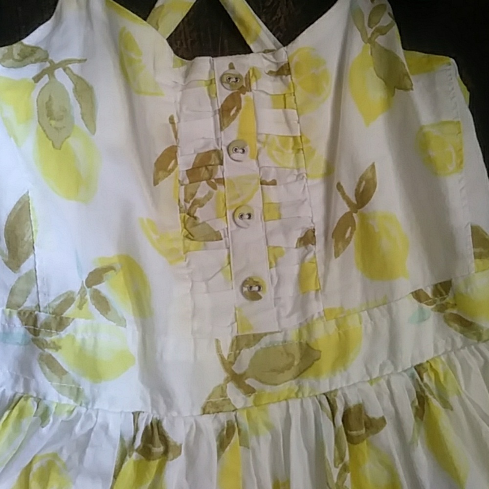 Lemon print dress!